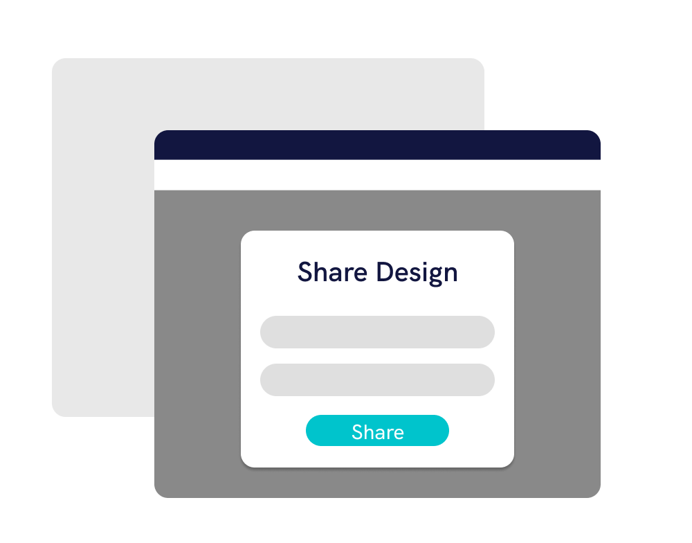 Jinolo sharing design pop up graphic